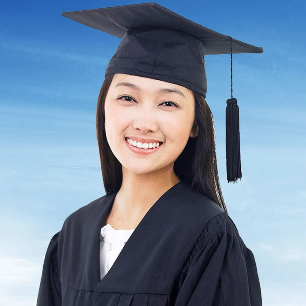 

Impeccable Craftsmanship Graduation Hat With Tassels Lightweight Comfortable Cap For High School College Students Ceremony Props