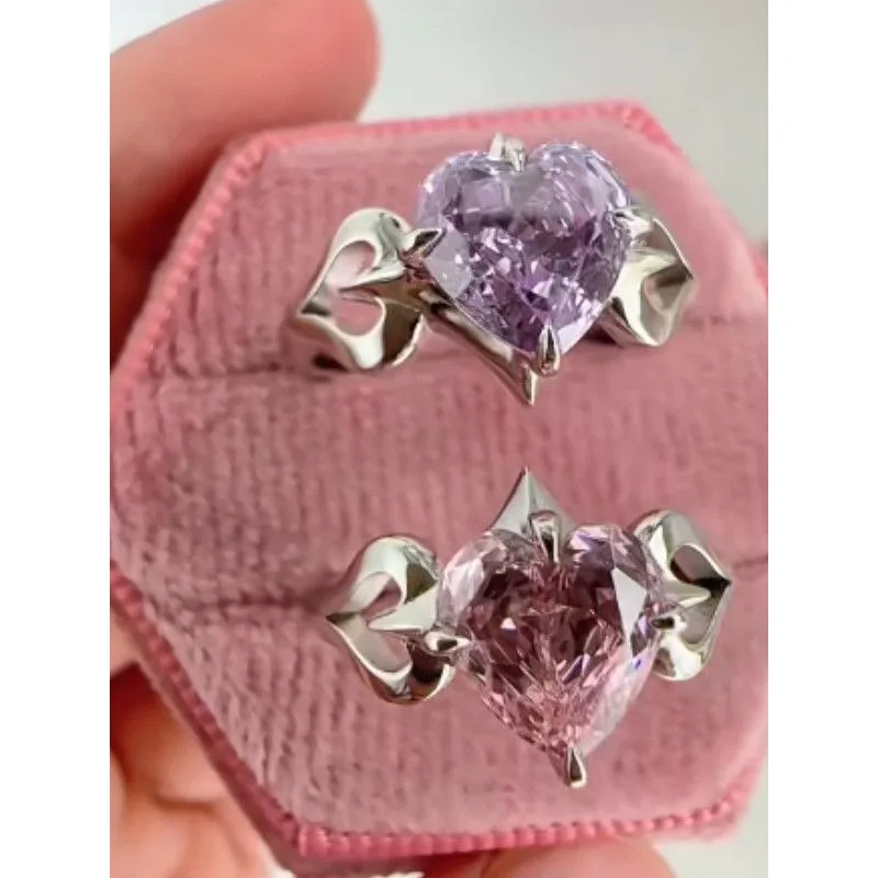 Cute Cyrene Rings Game Honkai：Star Rail Opening Adjusts Trendy Fashion Engagement Ring Jewelry Women's Ring Cosplay Doujin Gifts