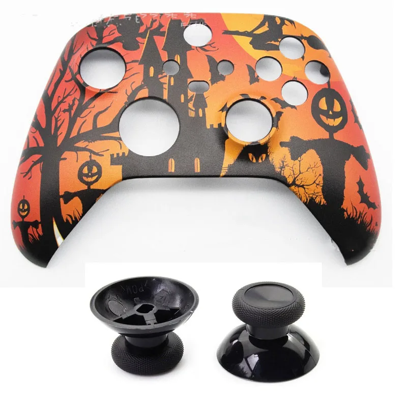 For Xbox Series X & S Controller Replacement Cover Front Housing Case Faceplate Face Plate Panel Custom DIY Shell Thumbsticks