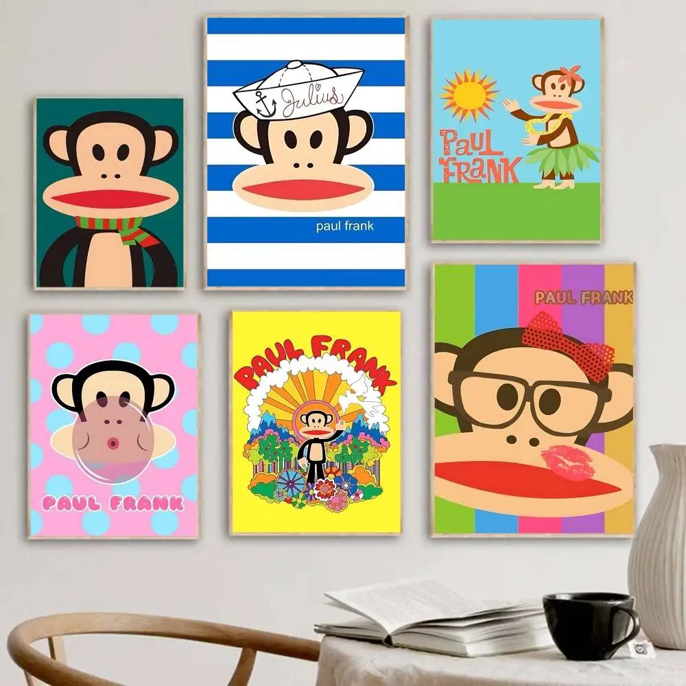 Cartoon P-paul F-frank Classic Movie Posters HD Quality Poster Wall Art Painting Study Nordic Home Decor