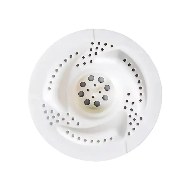1/2Pcs Modern Anti Clogging Drain Cover Rotating Bug Proof Filter Mesh Sink Strainer Household Use Accessory