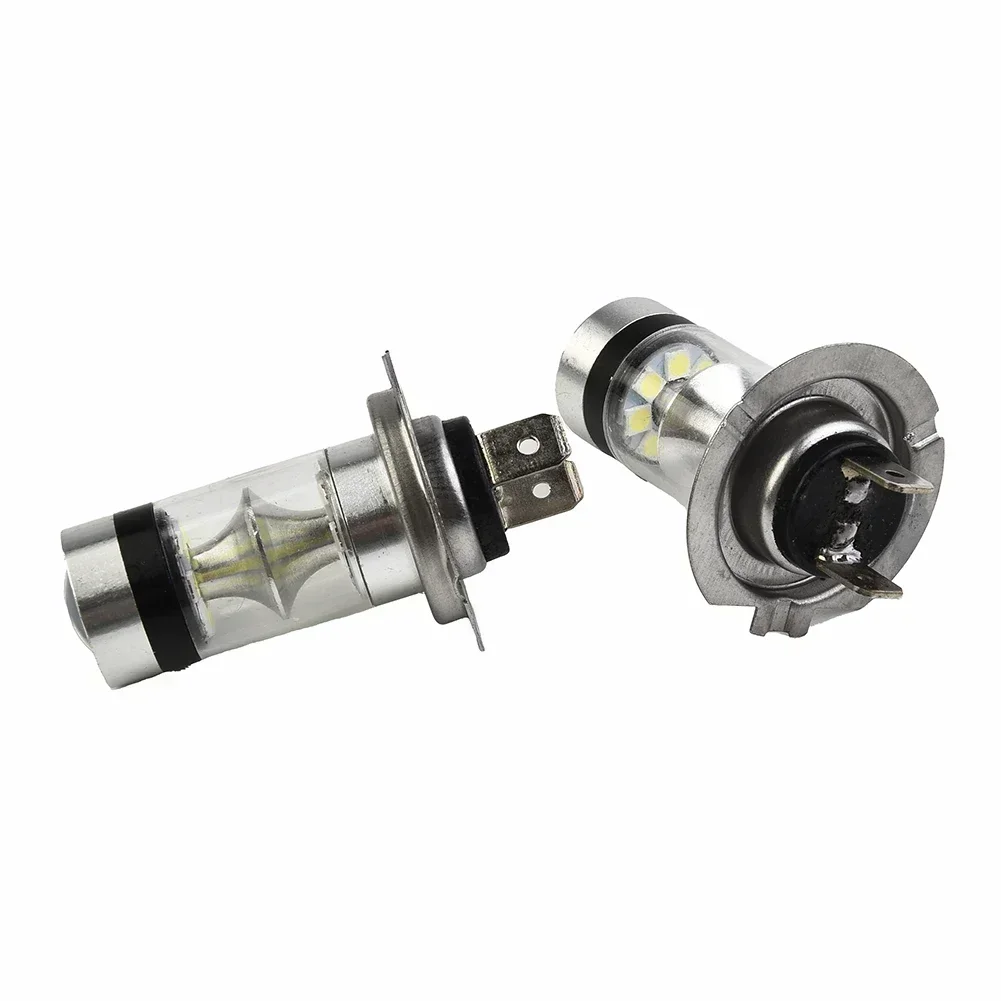 Ampoules de lumière de sauna H7, phares antibrouillard en aluminium, conversion efficace, 1100LM, super blanc, 12V-28V DC, avant droit, magasins, ensemble de 2 pièces