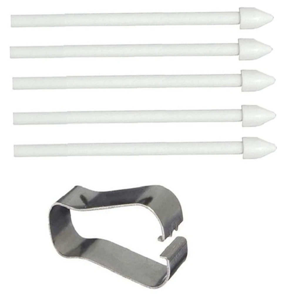 Puntas de lápiz táctil S + Clip para Samsung Tab S7 S7 +/S6 Lite/Note10/Note20, Punta Universal BLANCA