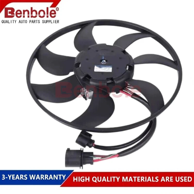OEM 5Q0959455BJ 5Q0959455AM 5Q0959455AE Engine radiator cooling fan module assembly For VW Golf GTI AUDI A3 S3 2014-