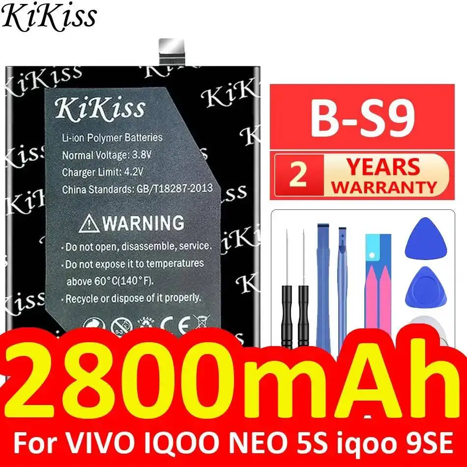 

For Vivo Iqoo Neo 5S 9SE Mobile Phone Battery 2800Mah High-Capacity B-S9 Premium Replacement