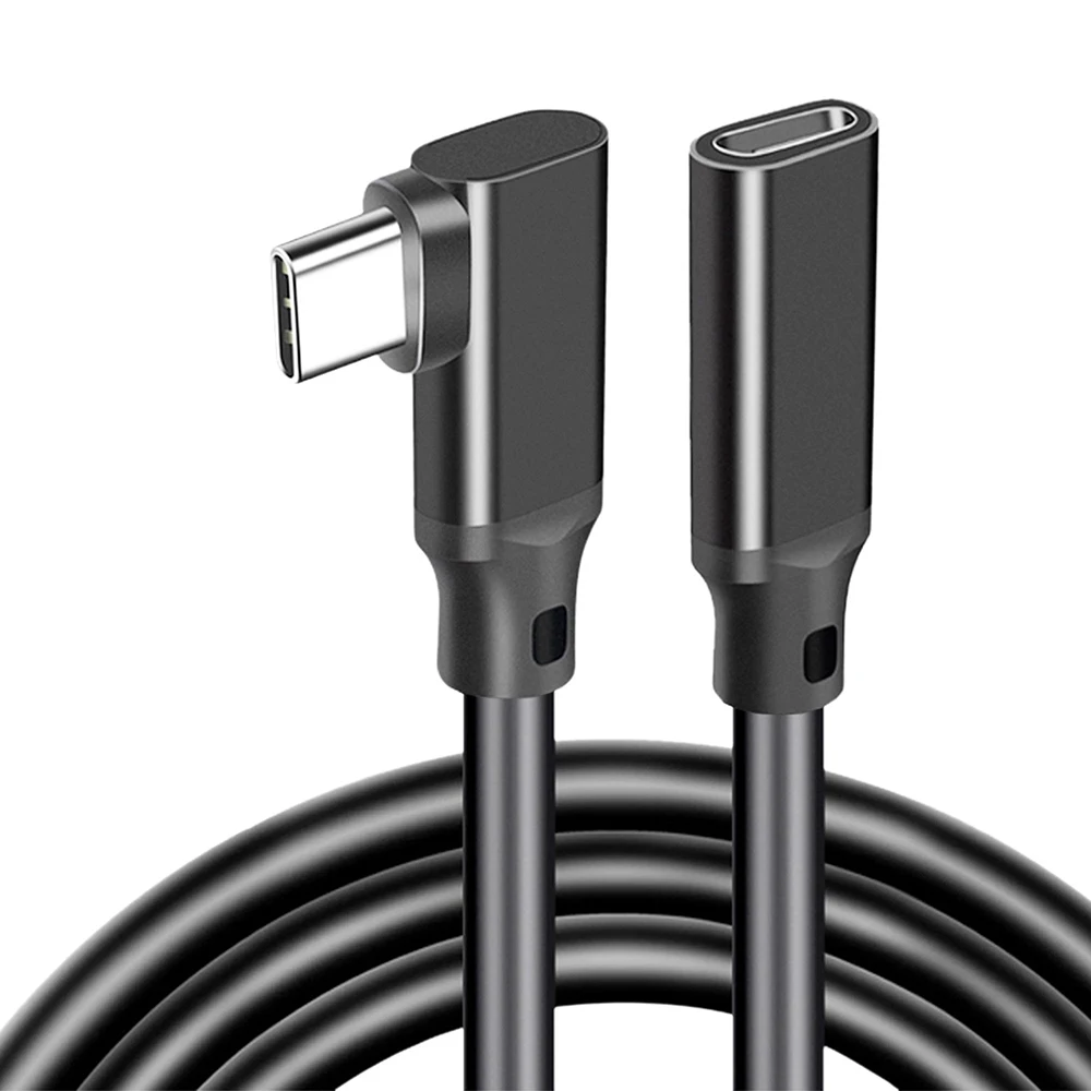 Przedłużacz USB3.2 UGOjP Typ C 20Gbps, kabel przedłużający USB3.2 Gen2*2 USB C męski na żeński do transmisji danych, do komputera PC, laptopa, Macbooka — zdjęcie produktu 3
