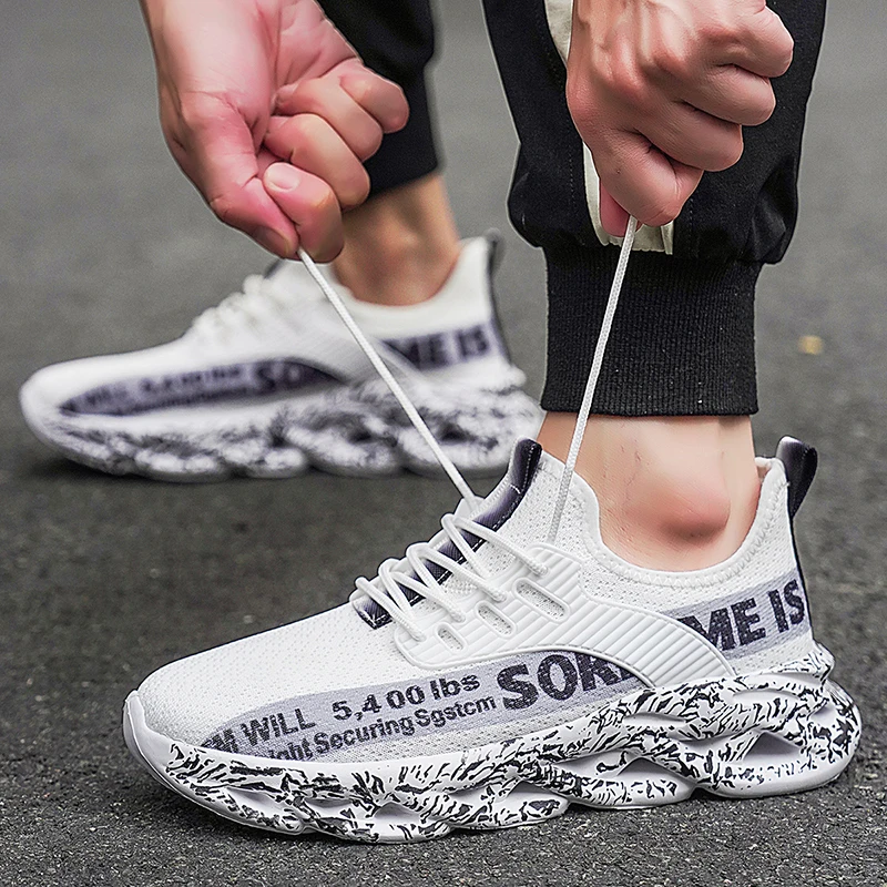 Mannen Casual Sneakers Mesh Lichtgewicht Ademend Zachte Zolen Loopschoenen Instapper Mannelijke Flats Loafers Schoen Trainers Zapatos Hombre