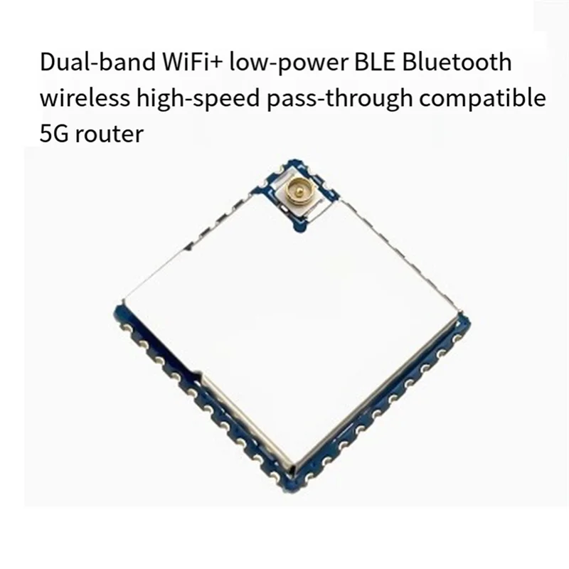 

Модуль Bluetooth с последовательным интерфейсом Wi-Fi RM58N 5G, двухдиапазонный маломощный модуль беспроводной передачи Bluetooth 2 в 1, ABSU