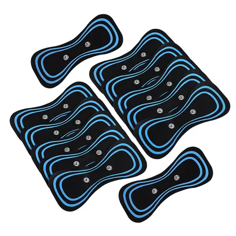 Tens Massager Electrode Pads For  Neck Massager Gel Patch Accessories Trainer Exerciser Replacement Muscle Stimulator Sticker