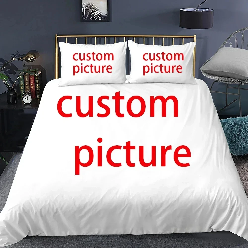 

Custom Bedding Set Customized 3D Printed Duvet Cover Sets with Pillowcase Twin Full Queen King Size POD Dropshipp240x220 160x200