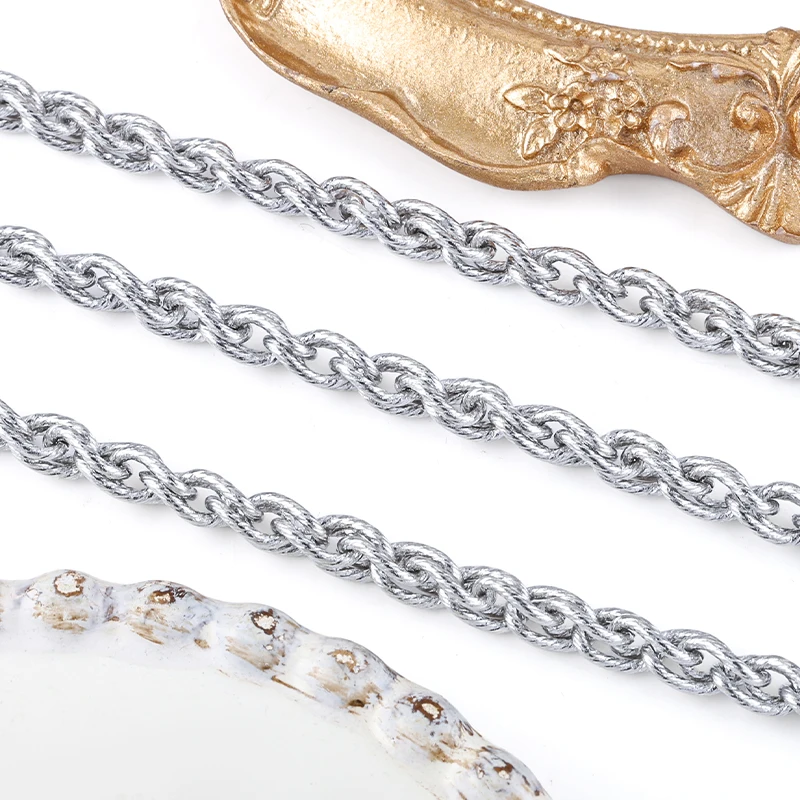 

1Meter Creation Stainless Steel Jewelery Chain Link Make Necklace Bracelet Materials DIY Accessories Crafting Supplie Fittings