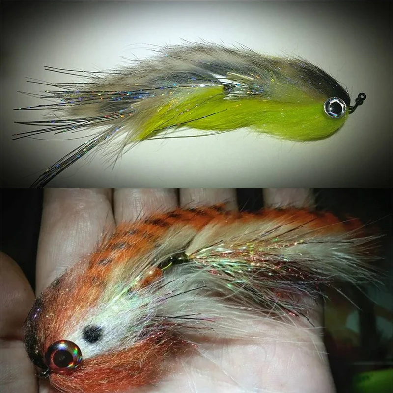3strips/pack Fly Tying Magnum Zonker Rabbit Strips 8mm Width Larger Zonker for Pike&Musky Big Streamer Pattern&Saltwater Flies - view 6