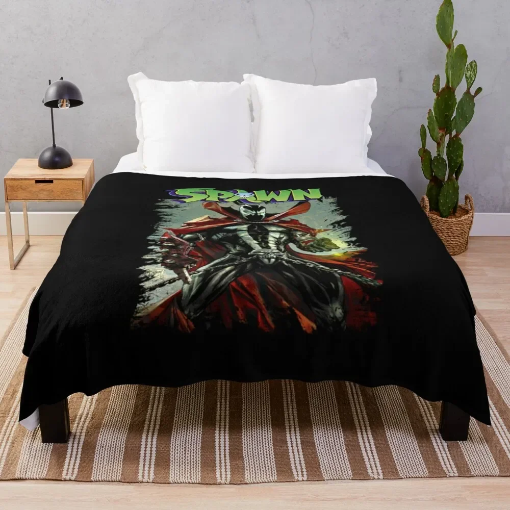 

Spawn Throw Blanket Vintage Decorative Beds valentine gift ideas Camping Blankets