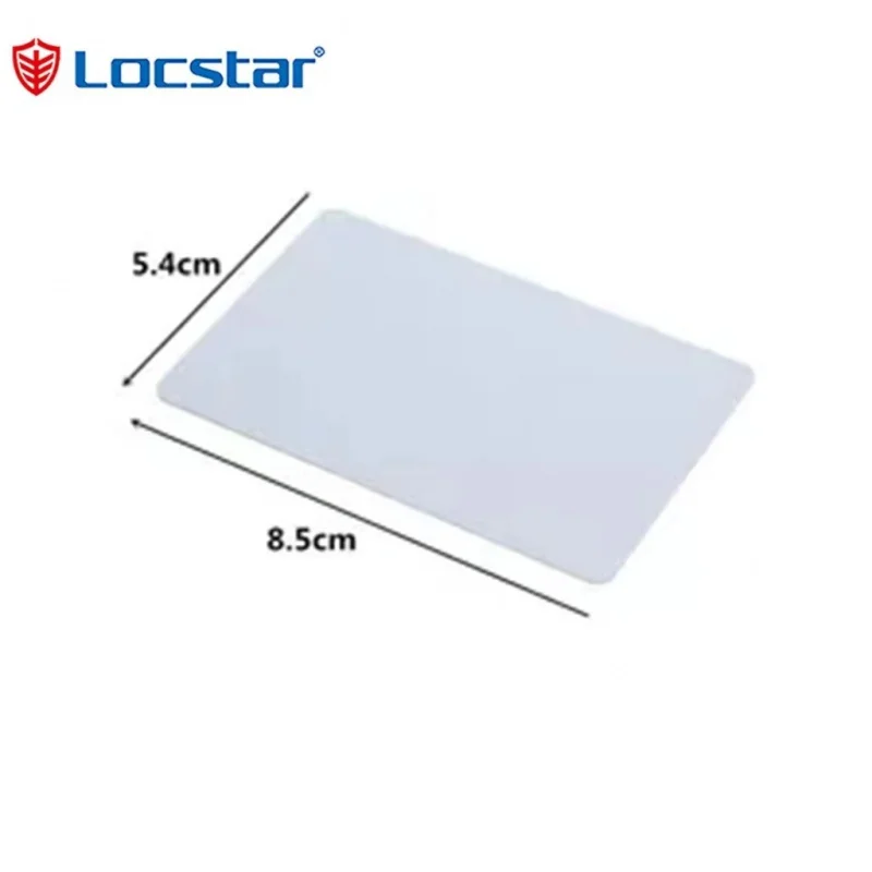 100pcs a lot Locstar Customized RFID Card 125KHz 13.56Mhz MF Contactless Smart Card RFID Access Control Card for Hotel