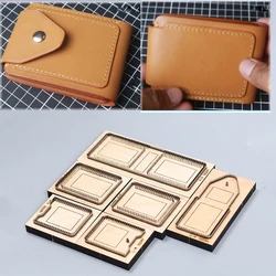 75x105mm  Leather Craft folded carholder wallet  cutting dies knife mold iron blade cutter