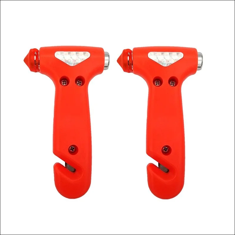 10 Safety Hammers Emergency Car Hammer Glass Crusher Safety Belt Cutting Locomotive Window Escape Blade Tool