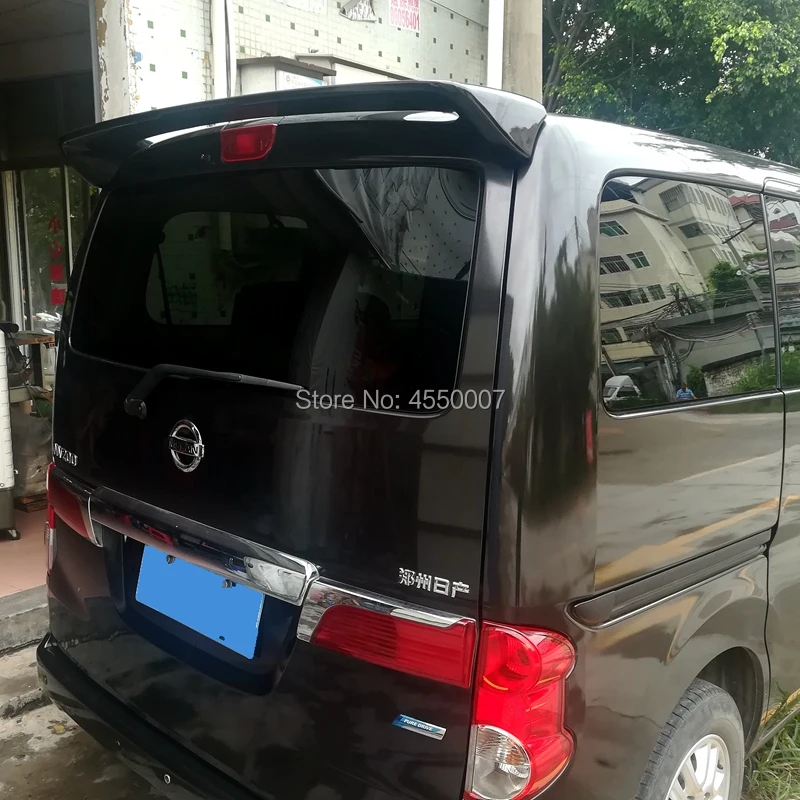 For Nissan NV200 Spoiler High Quality ABS Material Car Rear Wing Spoiler For Nissan NV200 Spoiler 2011 2012 2013