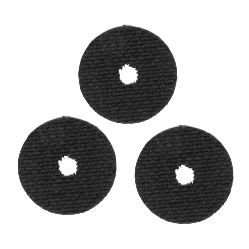 6pcs Carbon Fiber Fishing Reel Drag Washers Baitcasting Reel Parts for Spinning/Baitcasting/Drum Fishing Reels 2000 3000#