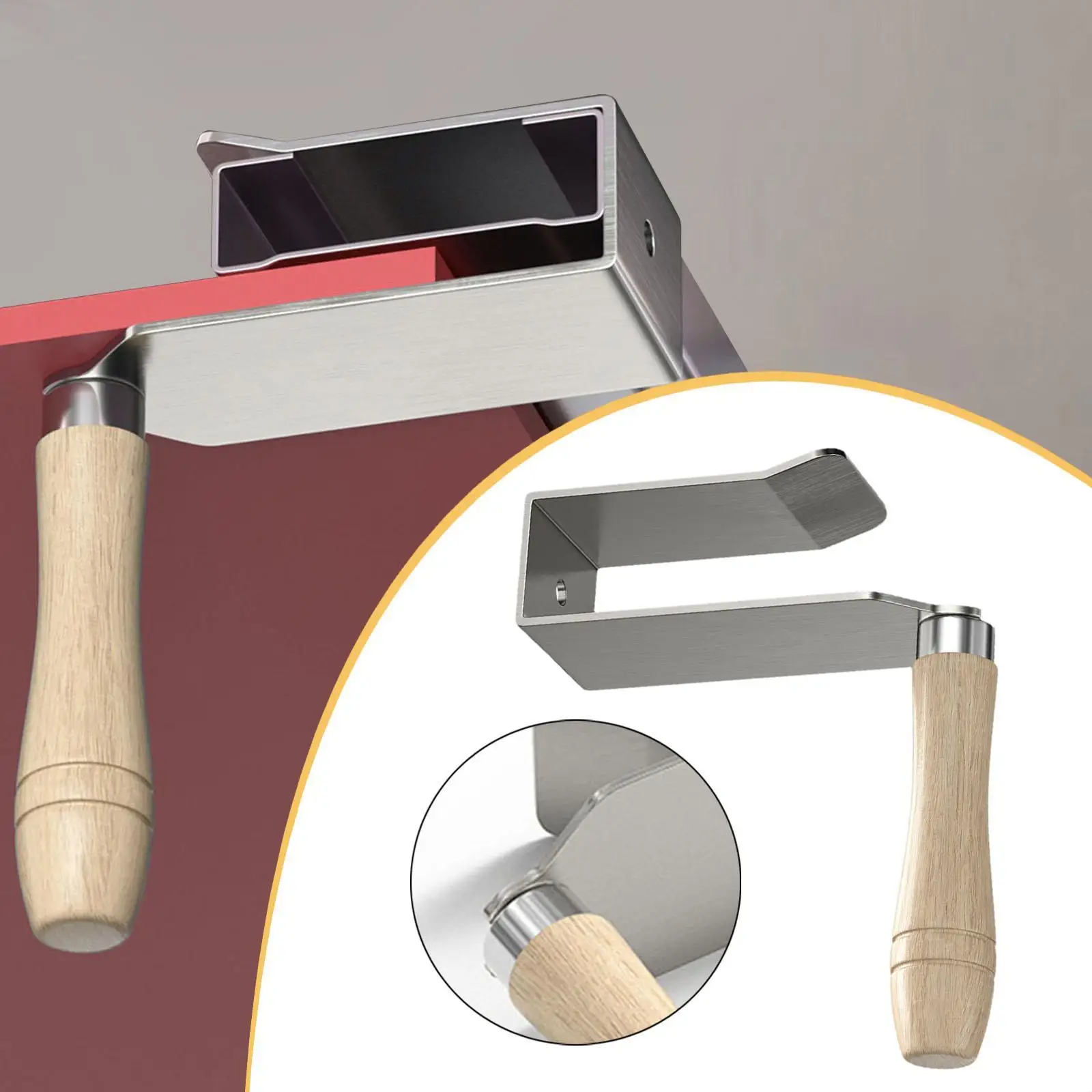 Manual Ceiling Support Clamp Steel and Wood Board Holder Convenient Fixing Tool for Professional Ceiling Installation