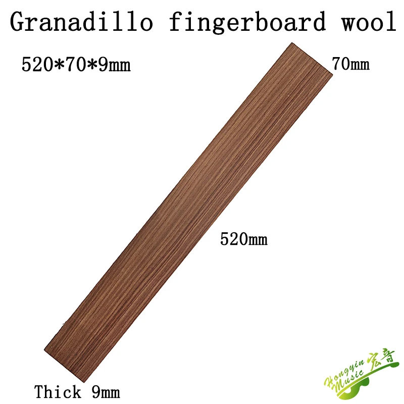 Gitarren-Griffbrett aus Ebenholz 520*70*8mm HUATOOL – Detail 16