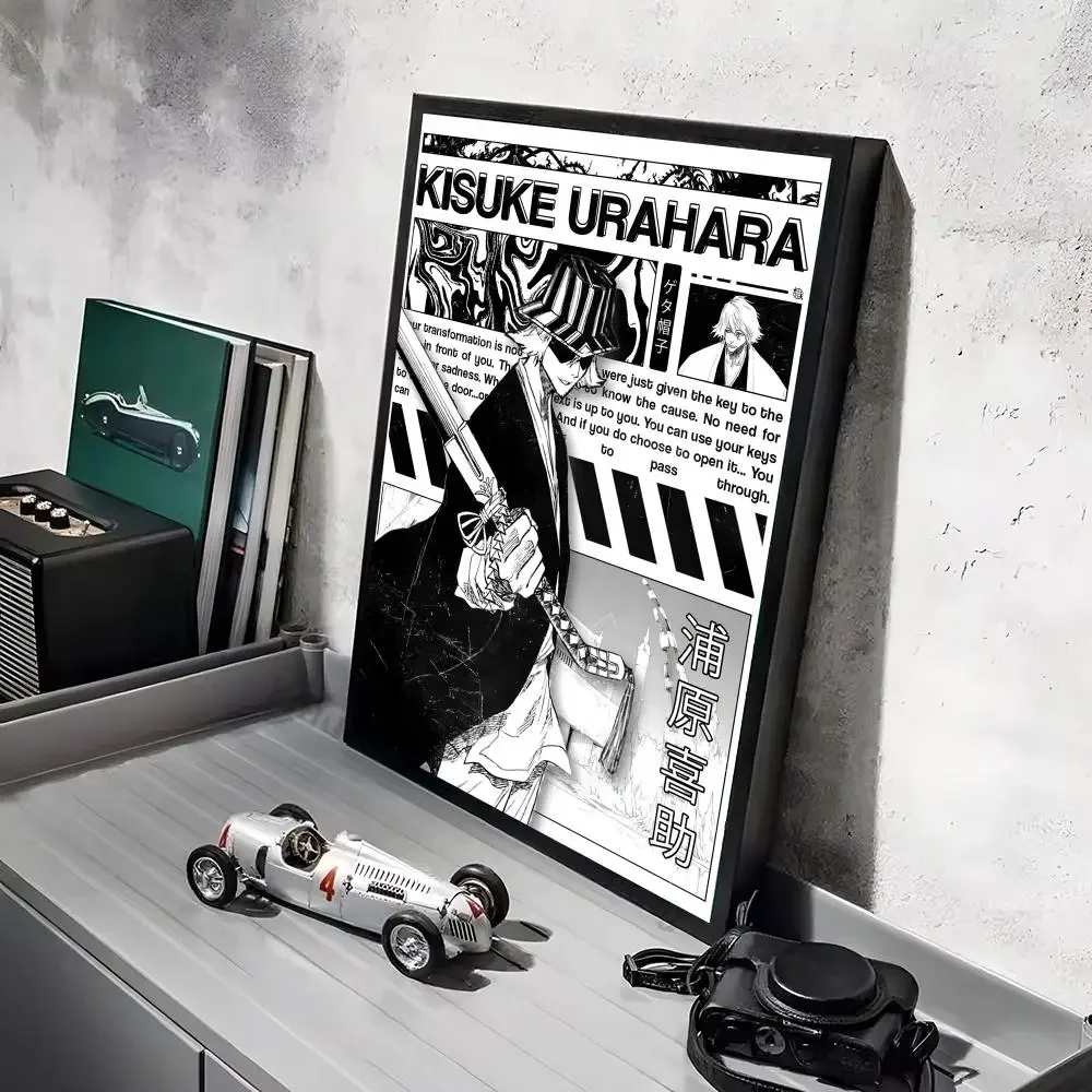 Anime B-Bleach Poster, dekorative Wandkunst-Aufkleber, Wandbild, Fotodruck für Zuhause, Wohnzimmer, Flur, Dekoration – Detail 17