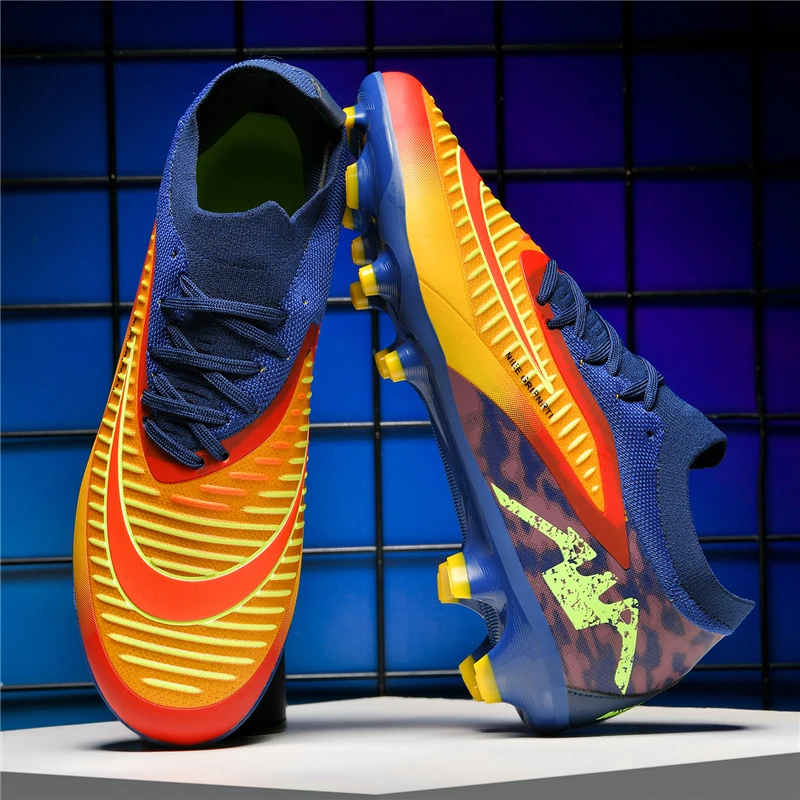 FG メンズ サッカー シューズ 高品質 ターフ サッカー クリート スニーカー トレーニング フットボール ブーツ チュテイラ カンポ 35-45