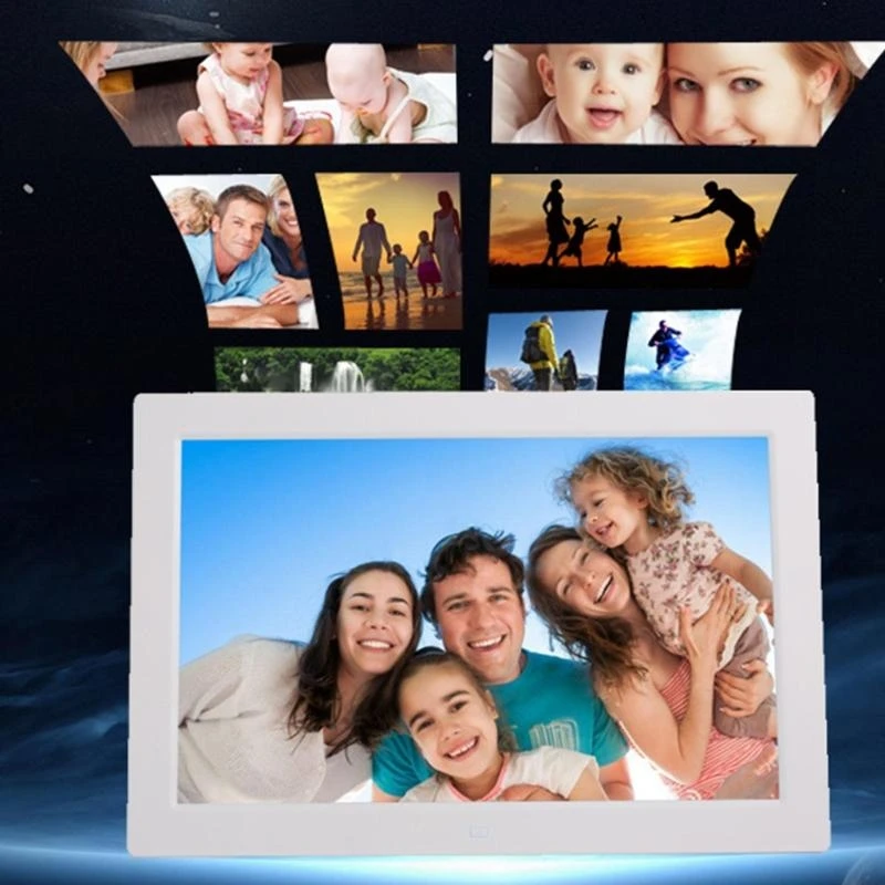 1 Piece Digital Picture Photo Frame Wall-mounted Bracket Elegant Electronic Album Large Screen 1080P High-definition best sale
