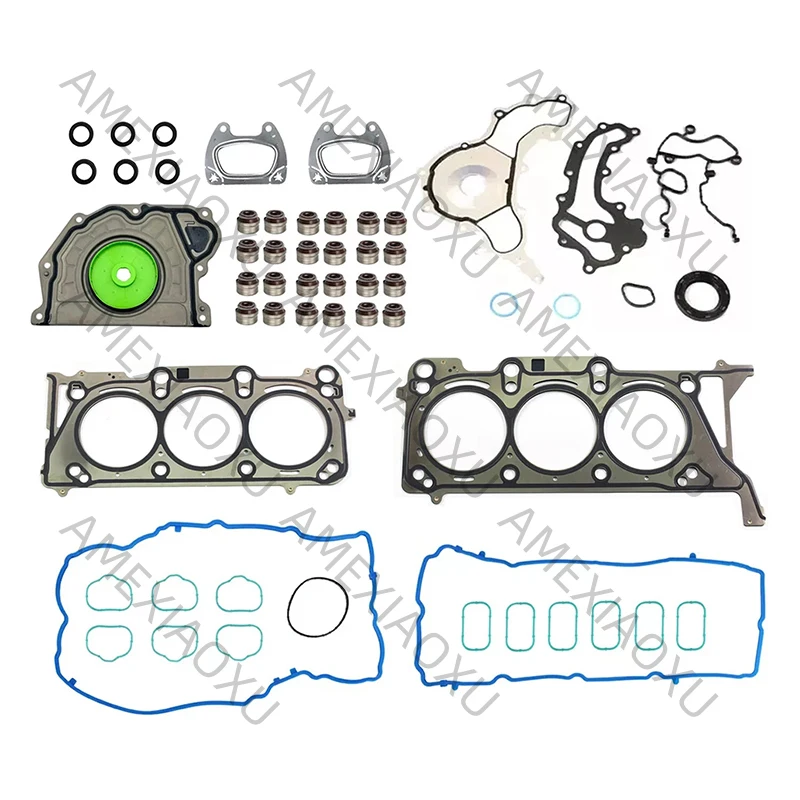 

68297850AC 68361495AA 68297851AB Cylinder Head Gasket Set Fits For Jeep Chrysler Pacifica Dodge Ram 1500 3.6L AMEXIAOXU