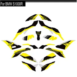 S1000R Motorcycle Body Fairing Protector Tank Knee Pad Stickers Decals For BMW S1000R S1000 R S1000 M M1000R 2021 2022 2023 2024