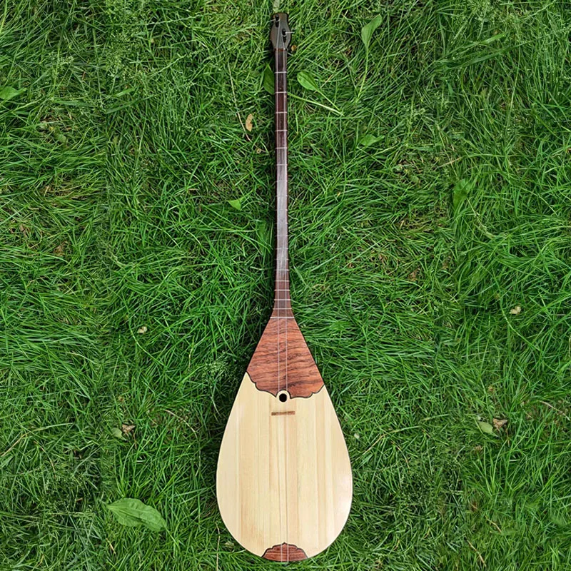 Urumqi Kazakh Minority Ethnic Group Musical Stringed Instrument Dombra Handmade Product Teaching Practice Performances Xylophone