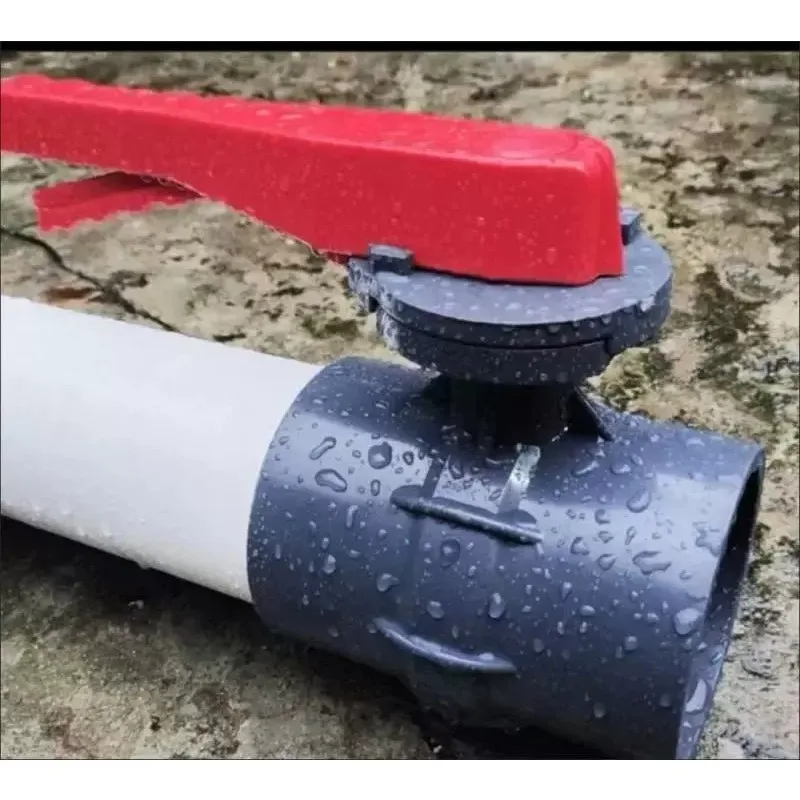 PVC water pipe switch 110PVC plastic valve flange butterfly stop valve gate valve turbine 160/90/75