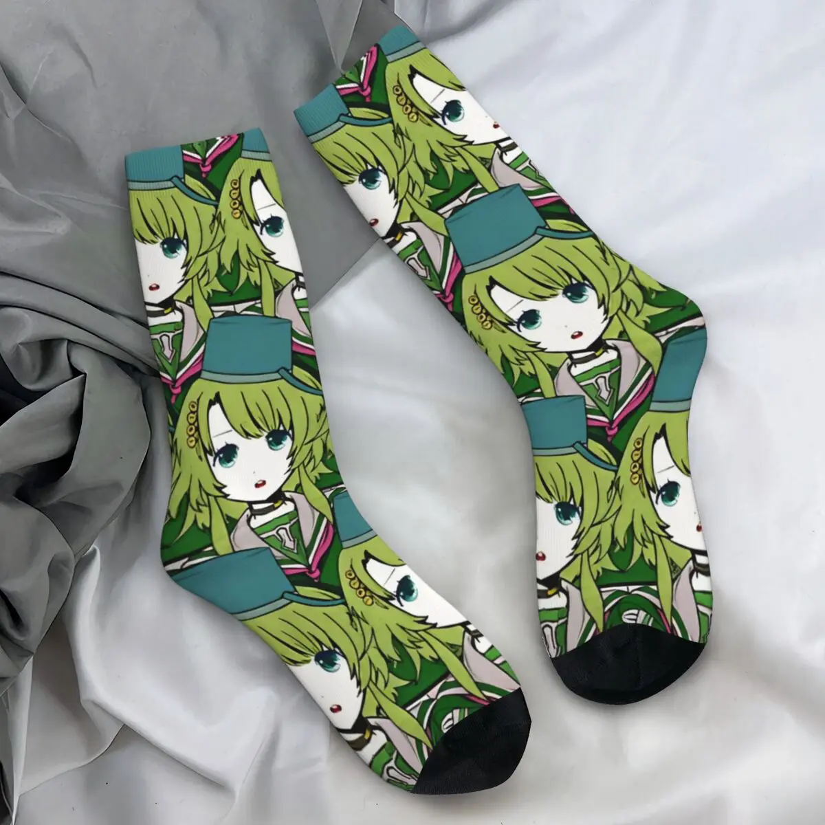 Women Men Socks Kanna Kizuchi Your Turn To Die YTTD Anime Game Stockings Winter Modern Soft Socks Outdoor Sports Non Slip Socks