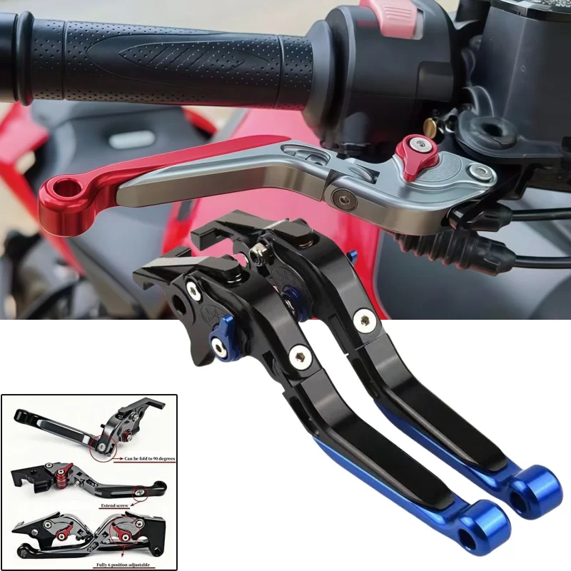 

Motorcycle Handle Levers For Ducati MONSTER M400 1999-2003 MONSTER M600 1994-2001 Brake Lever Set Foldable Adjustable
