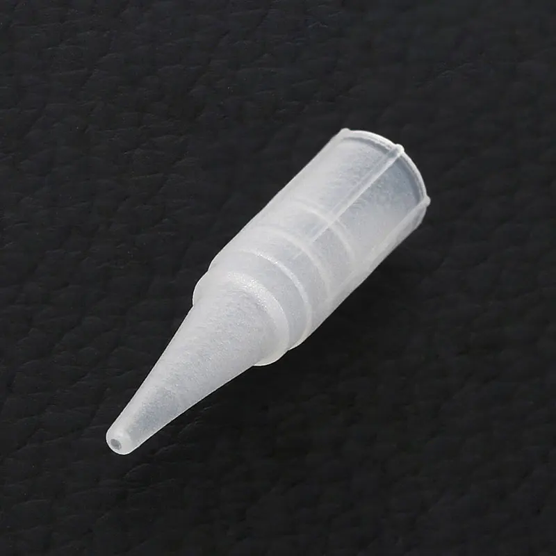 50/100 Pcs Disposable Traditional Tattoo Tips 1R 3R 5R 5F 7F For Permanent Makeup Eyebrow/Lip Tattoo Nozzle Needle Caps 0.6cm