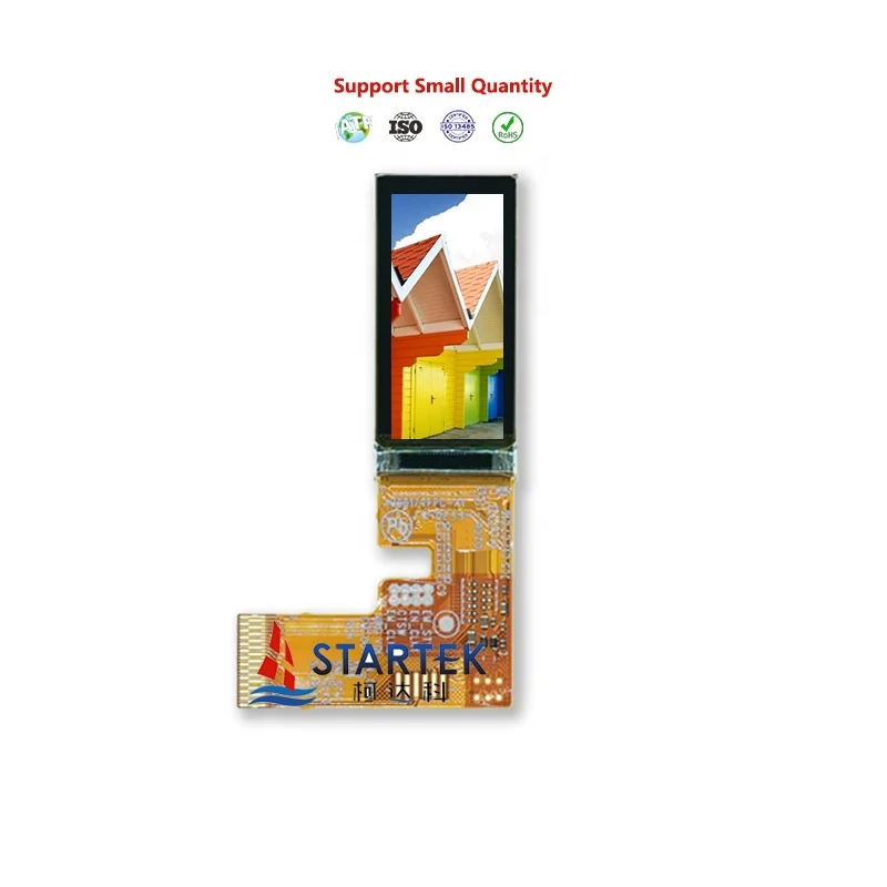 

0,95-дюймовый Amoled-дисплей 120x240 пикселей Интерфейс SPI Модули электронной бумаги с печатной платой RM69310 IC 2 шт.