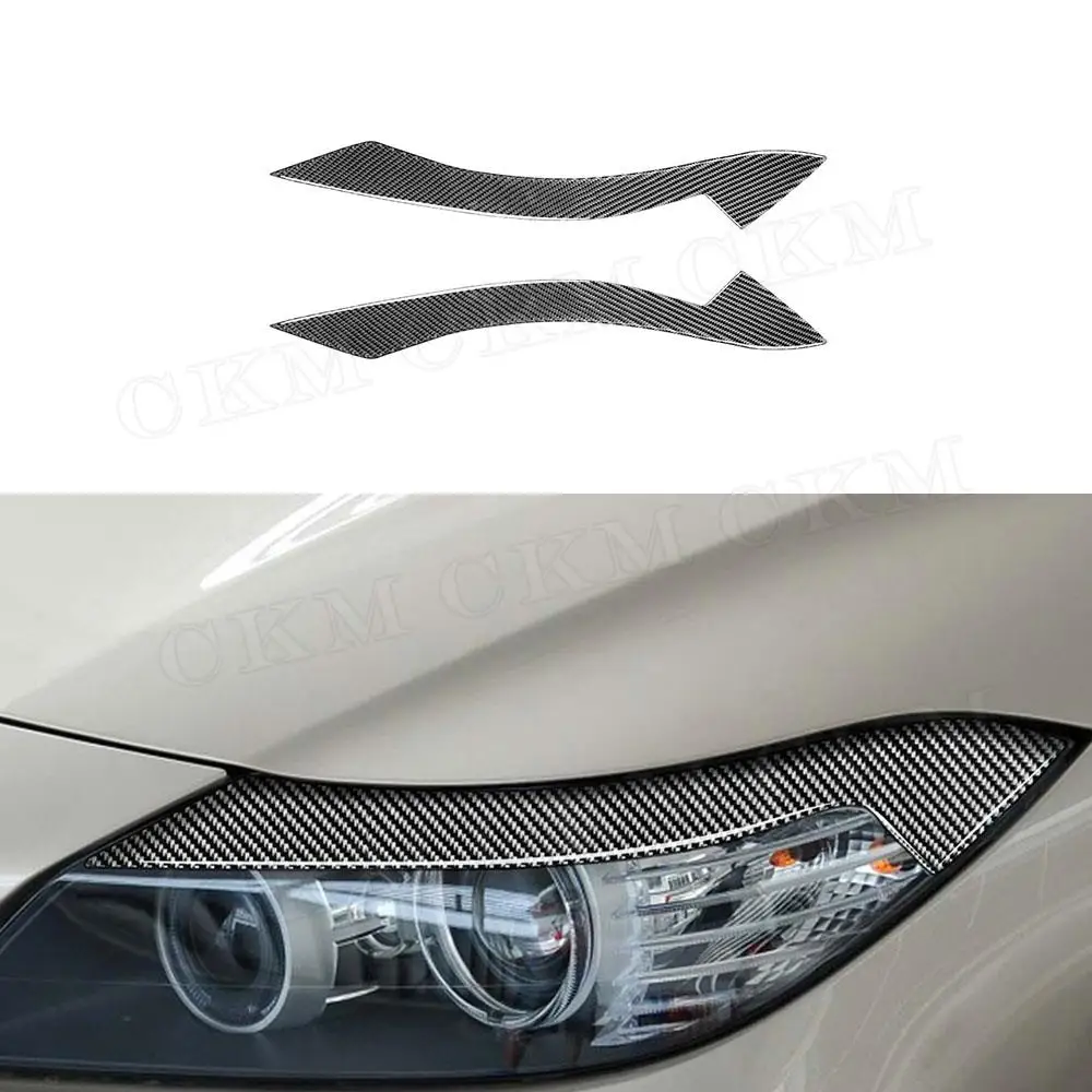 탄소 섬유 소재 앞 범퍼 립 눈썹 자동차 장식, BMW Z4 E89 2009 2010 2011 2012 2013 2014 2015 적합