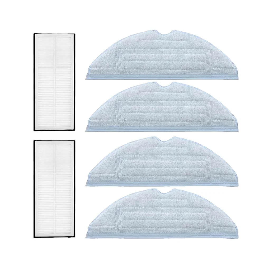 Spazzola laterale filtro HEPA per Xiaomi Roborock T7S T7plus T7Splus S7 G10 Panno per pulizia Pezzi di ricambio Panni per mop