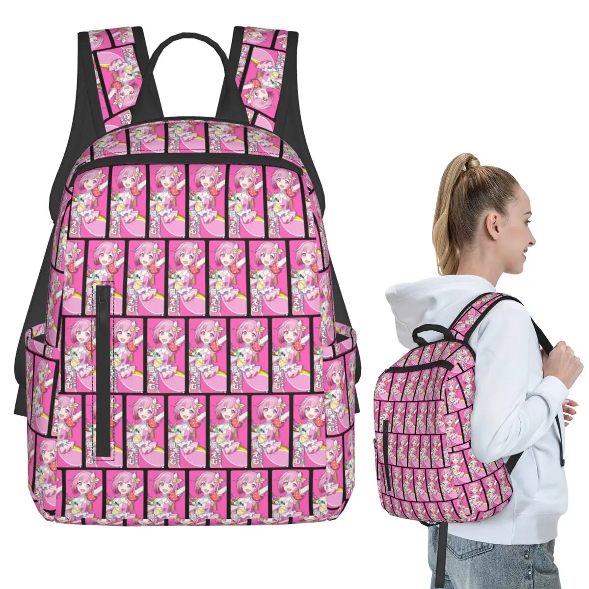 

Emu Otori Cute Backpack Student BookBag Kids School Bag Computer Shoulder Bags Boys Girls
