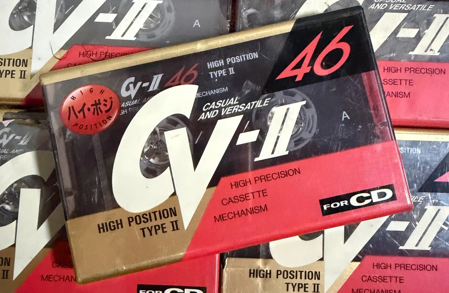 46-Minute Class II Blank Tape for TDK CV-II New Unopened