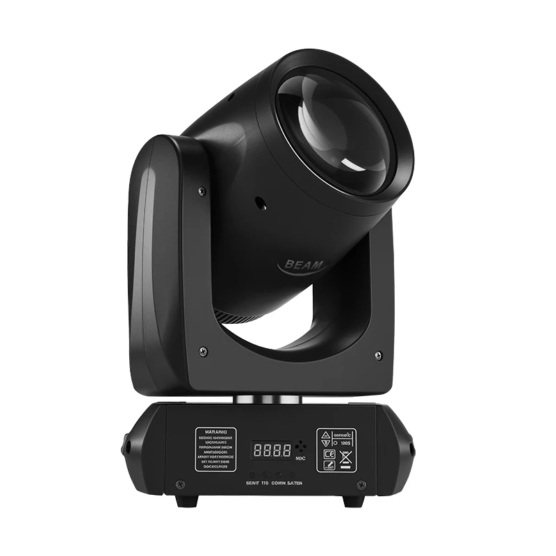 1/2/4/6 200W LED Beam Moving Head Light, 18 prisma's, 46000 LUX, DMX512, geluidsgeactiveerd, automatische bediening, master-slave, podiumverlichting, disco, DJ