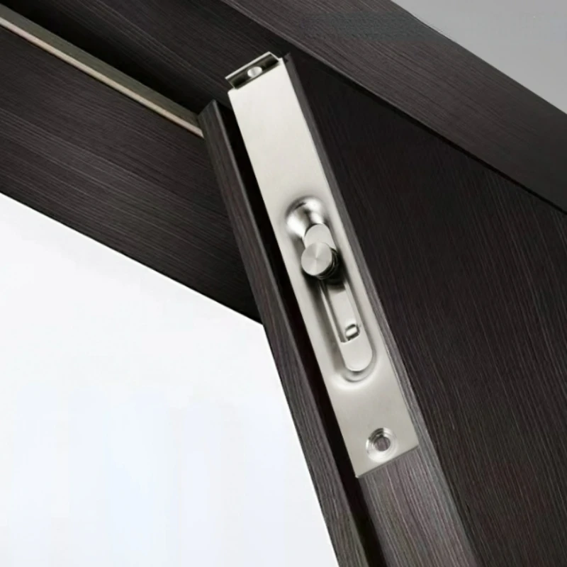 1PC 4/6/8/10/12 Inch Stainless Steel Hidden Door Bolt Security Guard Door Latch Sliding Lock Bathroom Bolt Dust Proof Tube