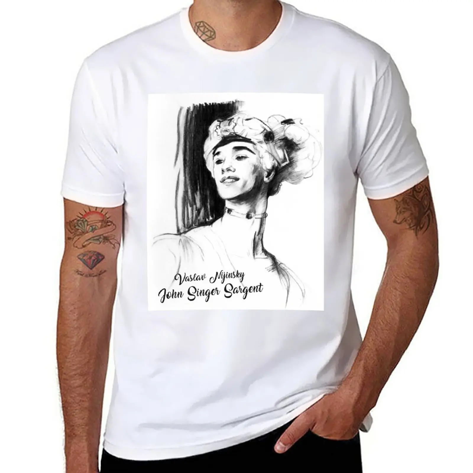 New Vaslav Nijinsky - Polish ballet dancer and choreographer T-Shirt plus size t shirts t shirt men