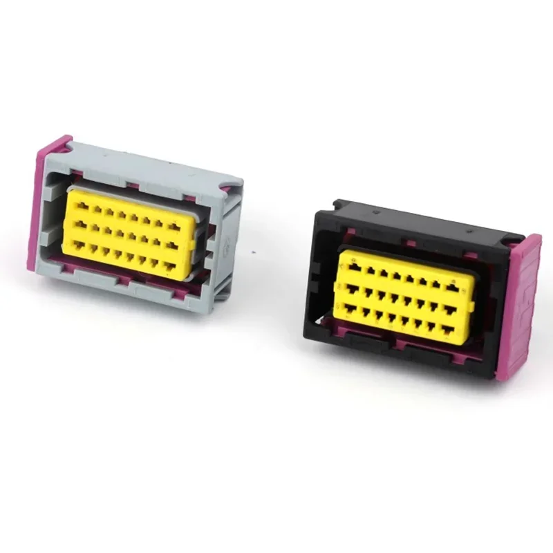 1/5Sets 48P Ecu Printplaat Matching Aluminium Shell Box Plug Auto Auto Controller Auto Connector