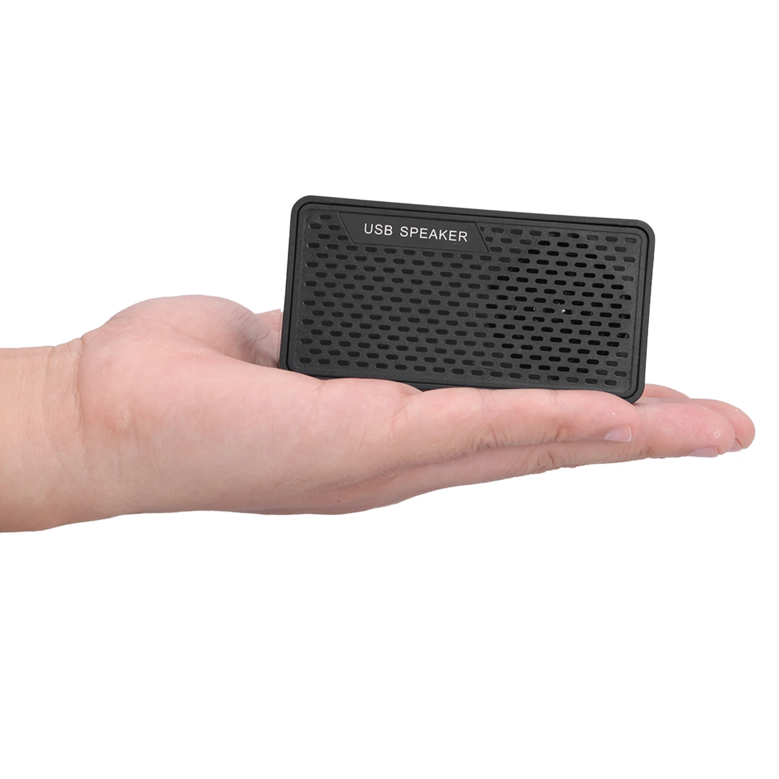 Портативный динамик USB-интерфейс Ome, простые в использовании 3,8x1,2x1,9 дюйма, мини-компьютерный динамик, настольные компьютерные колонки для дома