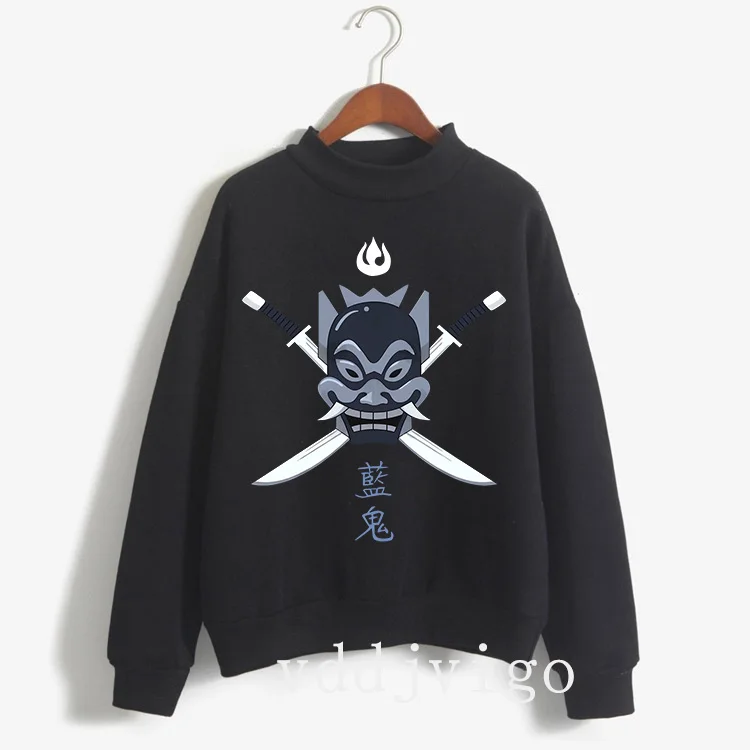 Appa Yip Harajuku Print Casual Sweatshirts Avatar The Last Airbender Hoodies Unisex Fashion Mange Long Sleeve Hoody Streetwear