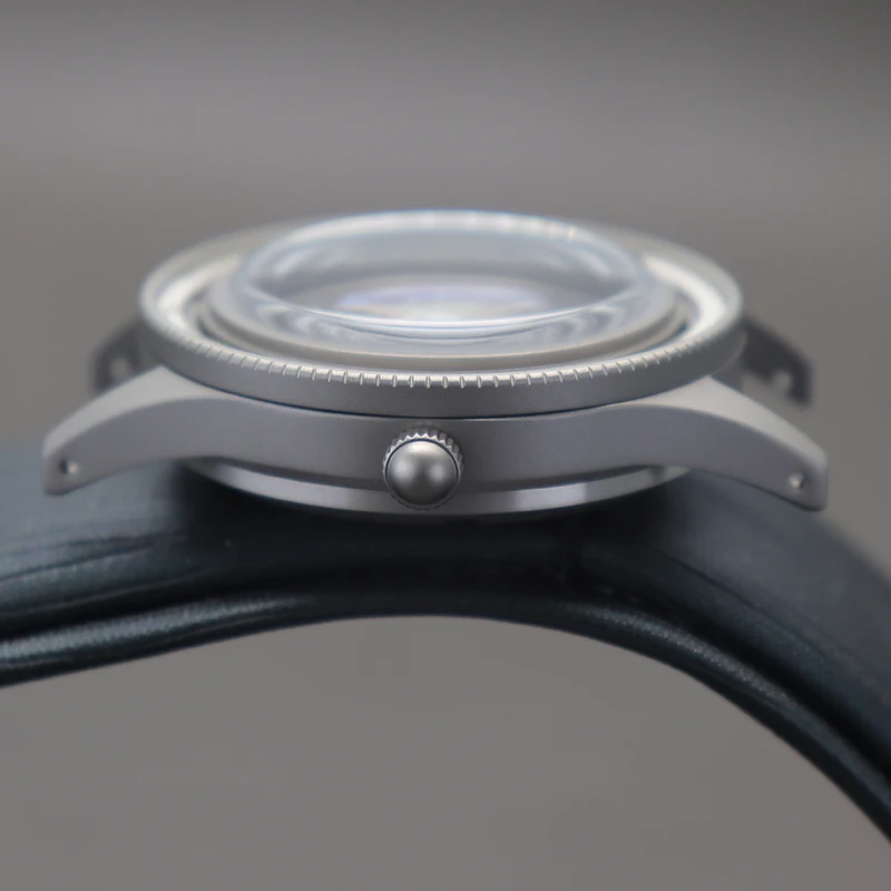 40mm Watch Cases C3 Luminous Bezel Sapphire Glass For Mod Retro First Year Fifty Seek Series Seiko NH35 NH34 NH36 NH38 Movements