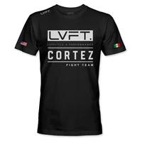 Camiseta LIVE FIT ATHLETICS para hombre, camisetas deportivas holgadas de algodón para calle, ropa Unisex de moda, camisetas para gimnasio, Fitness y culturismo