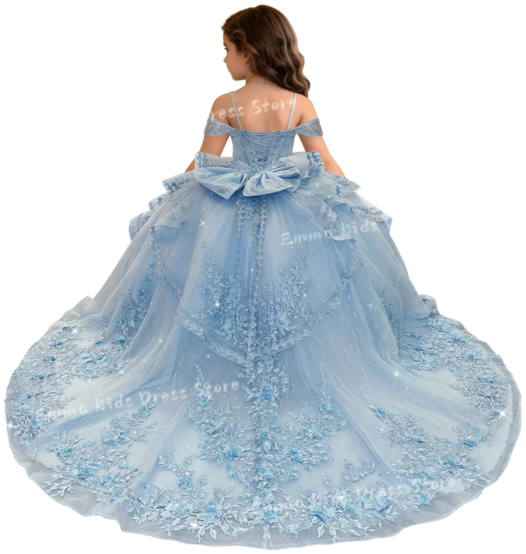 princess dress for toddler birthday Baby Girl Sequins Beauty Pageant Dress, Purple / 2-3 Years (100cm) a detachable bow on the back can be added or removed as needed Glamorique Kids Baby Girls' Elegant