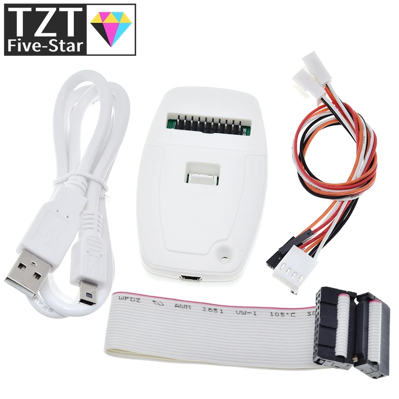 TZT 1pcs New ST-LINK/V2 ST-LINK V2(CN) ST LINK STLINK Emulator Download Manager STM8 STM32 artificial device