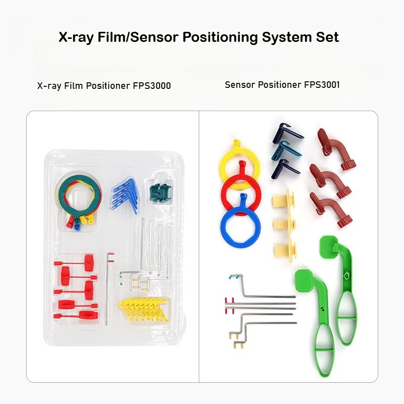 1Set Dental X-Ray Sensor Positioning Kit – Parallel Bracket for Anterior/Posterior/Bitewing/Endodontic Imaging